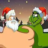 play Thumb Fighter Christmas