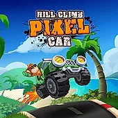 play Hill Climb Pixel Car